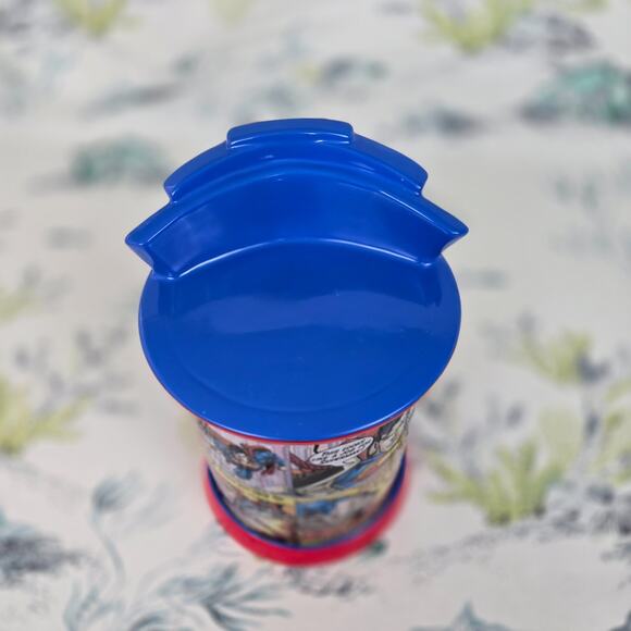 Vintage Superman Ceramic & Tin Container Vandor Limited Edition Cookie Jar - Picture 5 of 12